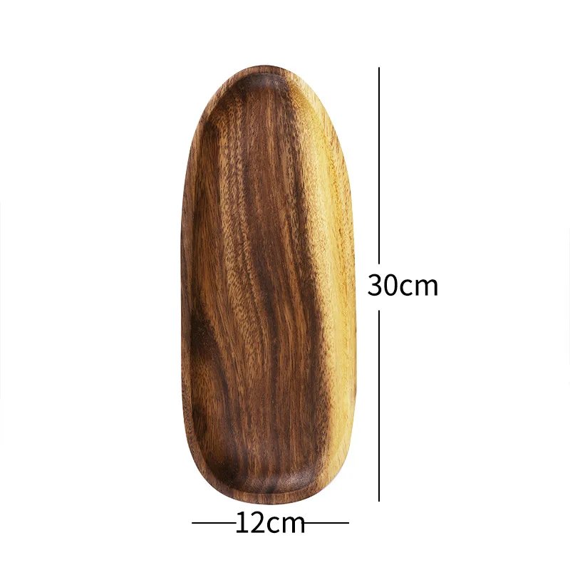 Luxury  Eco Friendly luxury Wood heart unique serving tray food platter