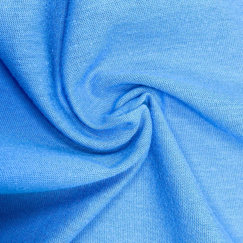 Custom 160Gsm 100% Cotton Manufacture Raw Material 100 Percent Interlock Combed Yarn Pima Cotton Fabric