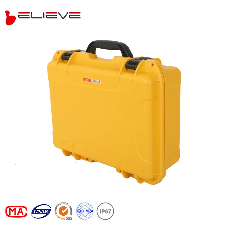  pp material IP67 hard plastic instrument carry tool case for electrical