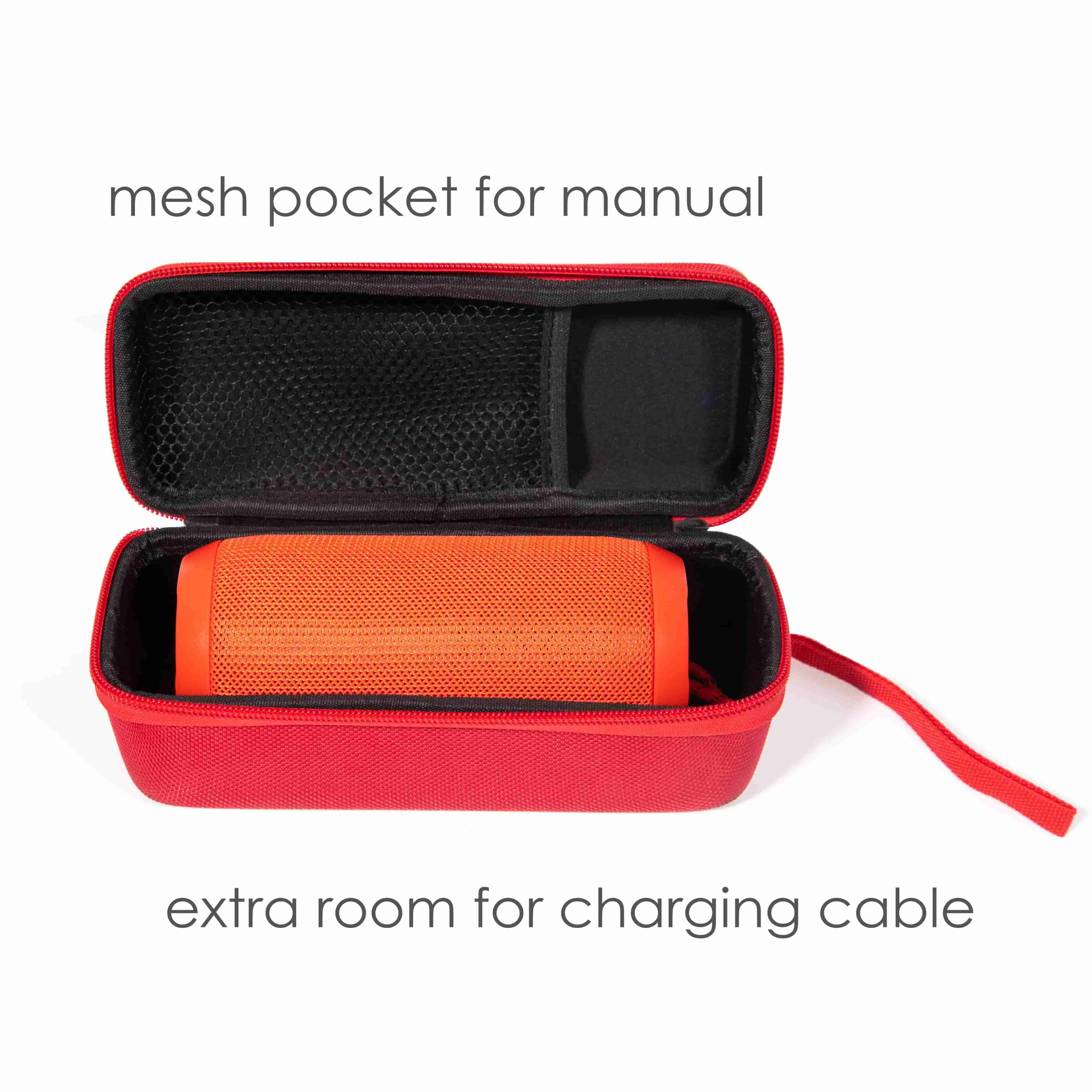 Factory Custom Travel Hard EVA Wireless Speaker Carrying Case for J BL Boombox