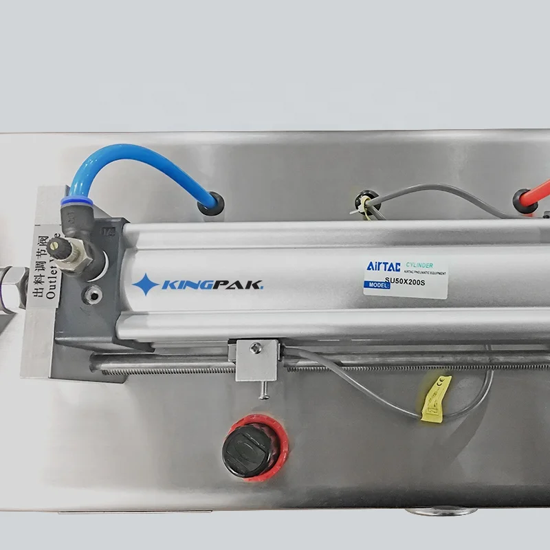 100ml Desk Type Pneumatic Automatic Liquid Filling Machine