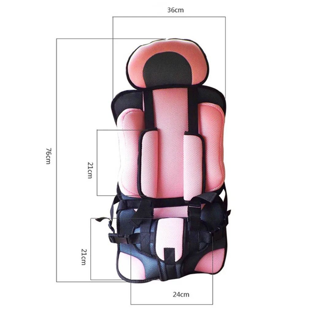 Adjustable Baby Car Seat Safe Toddler Booster Seat Child Car Seats Portable Baby Chair In Cars For 6 Months-5 Years Old Baby