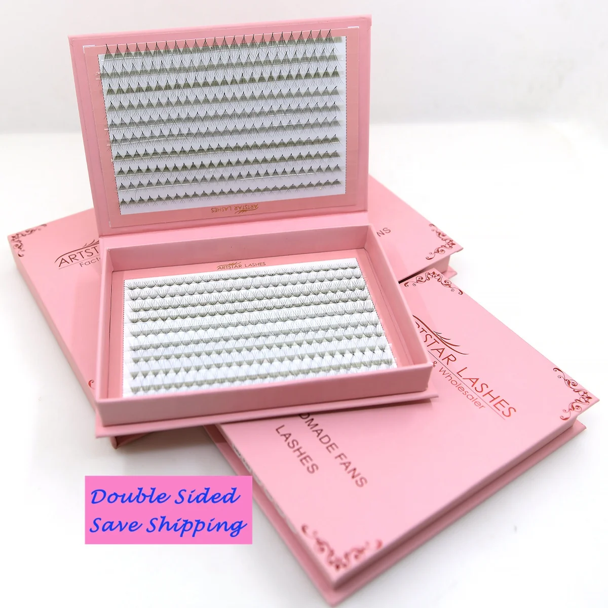 Eyelashes Manufacturer Custom Long Stem Pre Made Fans Best Selling Pre Made Lash Fans Premade Fans