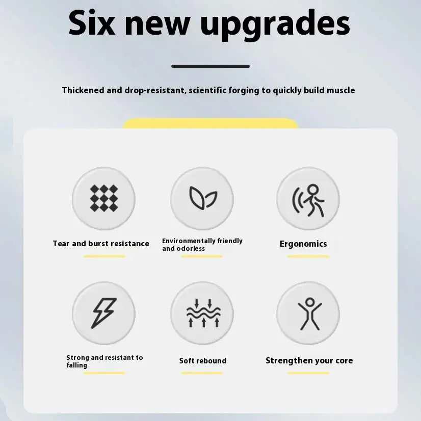 Gym Strength Training Balance Composite Slam Wall Ball Cross Training Weighted 2-20kg Pu Gym Exercise Medicine Balls