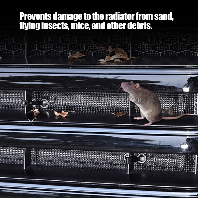 High Quality Stainless Steel Radiator Water Tank Protector Grille Anti Insect Net for GWM Tank 300