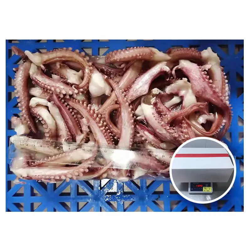 Замороженные морепродукты, тентесламы кальмара, заготовки, замороженные гигантские тентесламы для кальмаров