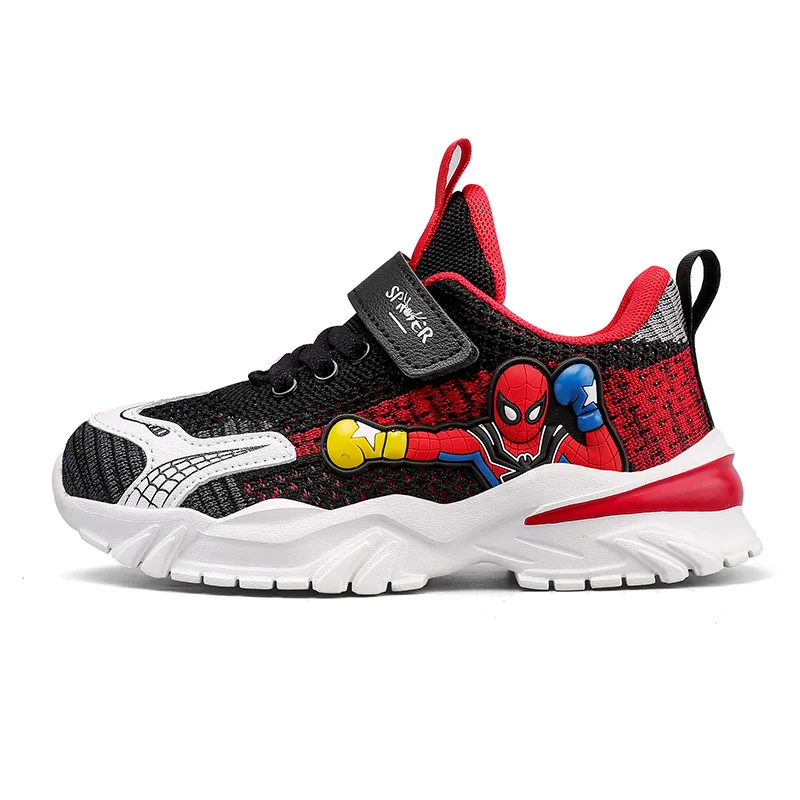 Fashion Kid Sneakers 2021 New Casual Walking Shoes Buckle Strap Sports Running Shoes For Boys