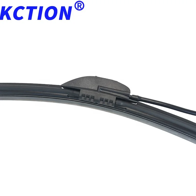 KCTION K-112S OEM Frameless Spray Frameless Wiper Blades U Hook Soft Rubber Windscreen  Rubber Wiper Blade Fit for 90% Car Model