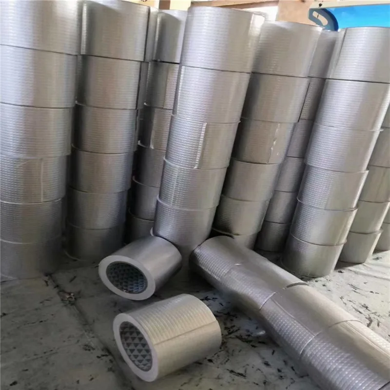 High temperature butyl waterproof tape roof crack color steel tile self-adhesive waterproof coil