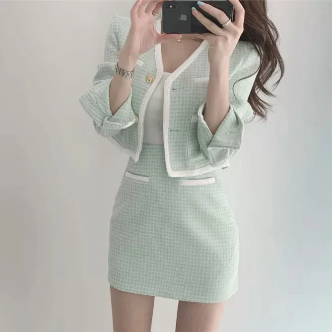 fashion sexy skirt set cotton skirts women high waist skirt sets women 2 piece outfits