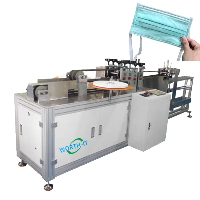 3ply аппарат для изготовления ушной маски, автоматическая ультразвуковая маска, петля для ушей, галстук для хирургической маски на капюшоне, машина для завязывания на машине