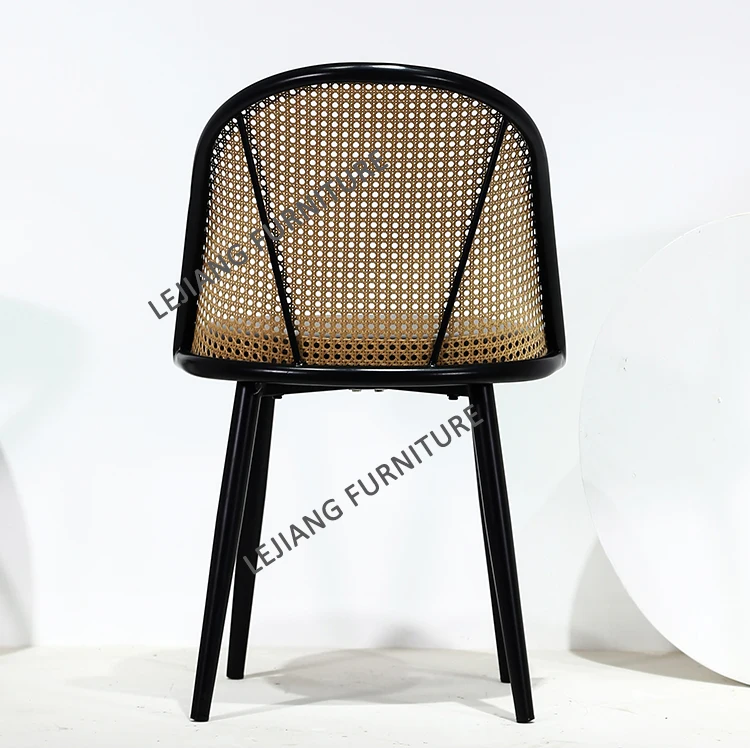 Cheap Wholesale Outdoor Nordic Modern Room Rattan Dinning Restaurant Dining Chair For Dining Table Restaurant Dining Room