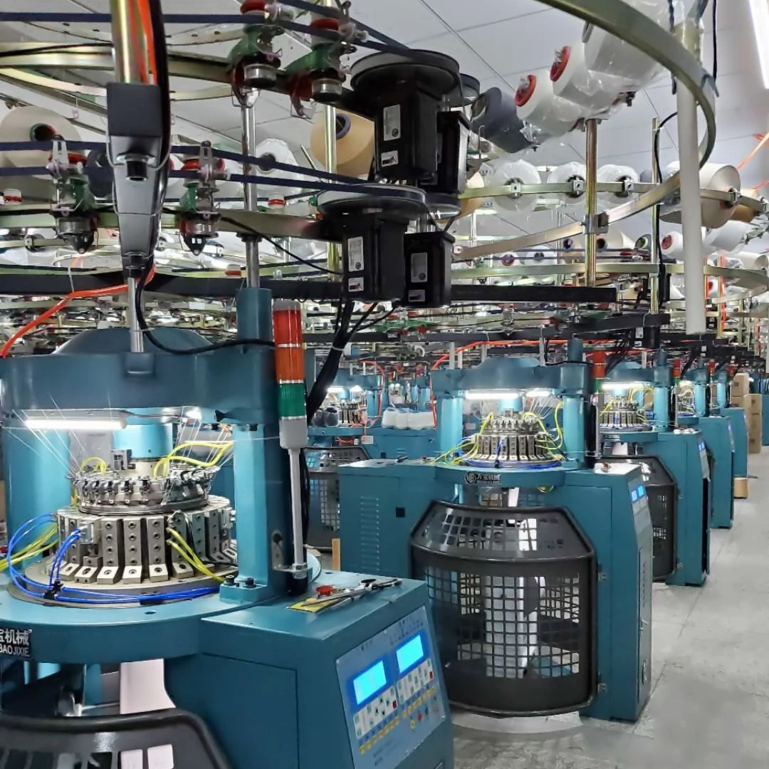 Круглая вязальная машина WANBAO, производитель двойных Джерси, компьютеризированная вязальная машина