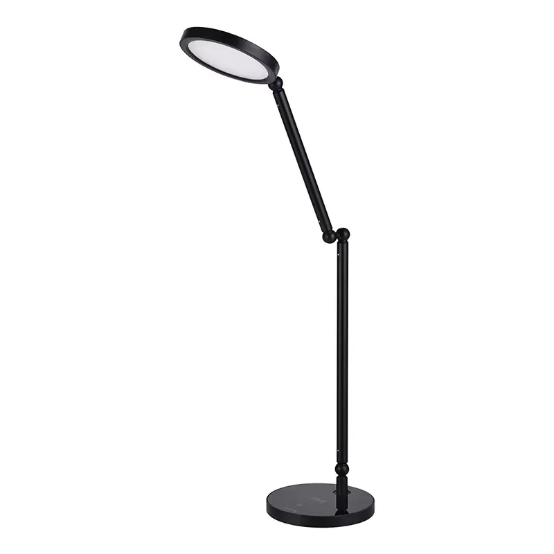 Диммируемая Беспроводная зарядка обучающая Светодиодная настольная лампа для обучения студентов