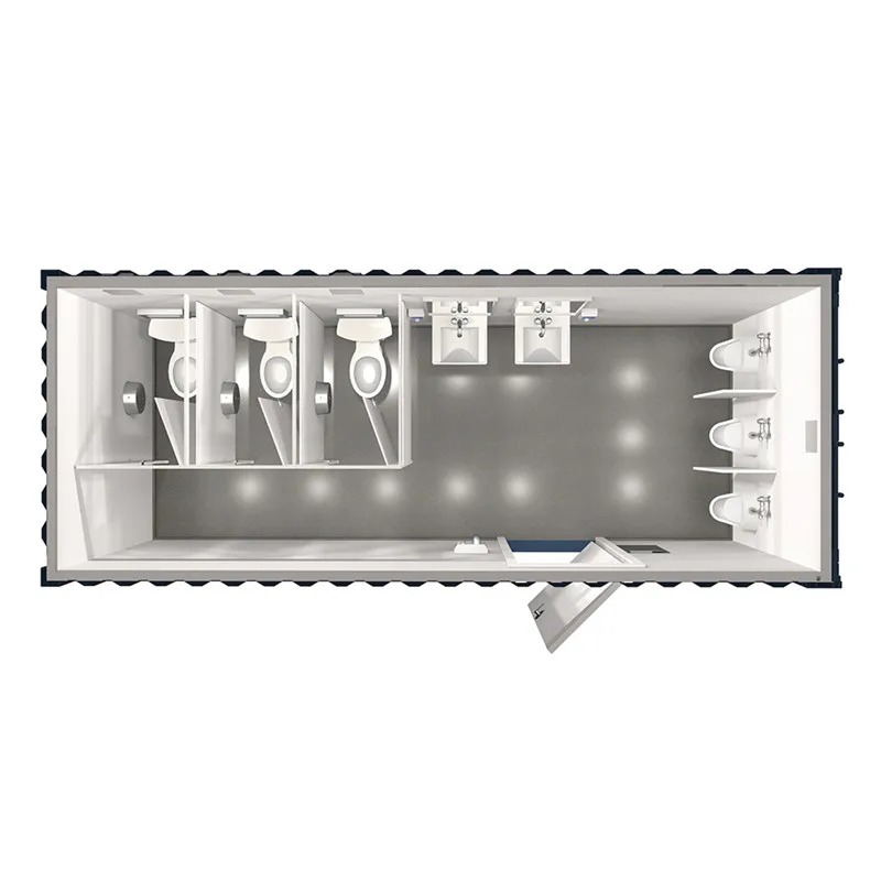 Factory Price Modern Prefab Container Shower Room Portable Outdoor Mobile Bathroom Toilet for Sale for House Use