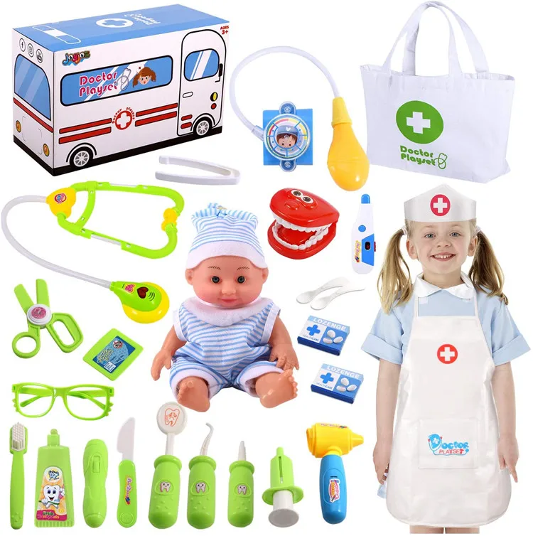 
Wholesale Toys For Kids Playing Doctor Stories Kit 