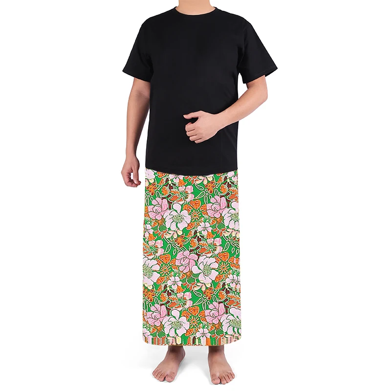 
Wholesale Beach Wrap Sarong Beachwear Pareo Floral Printed Malaysia Batik Sarong 