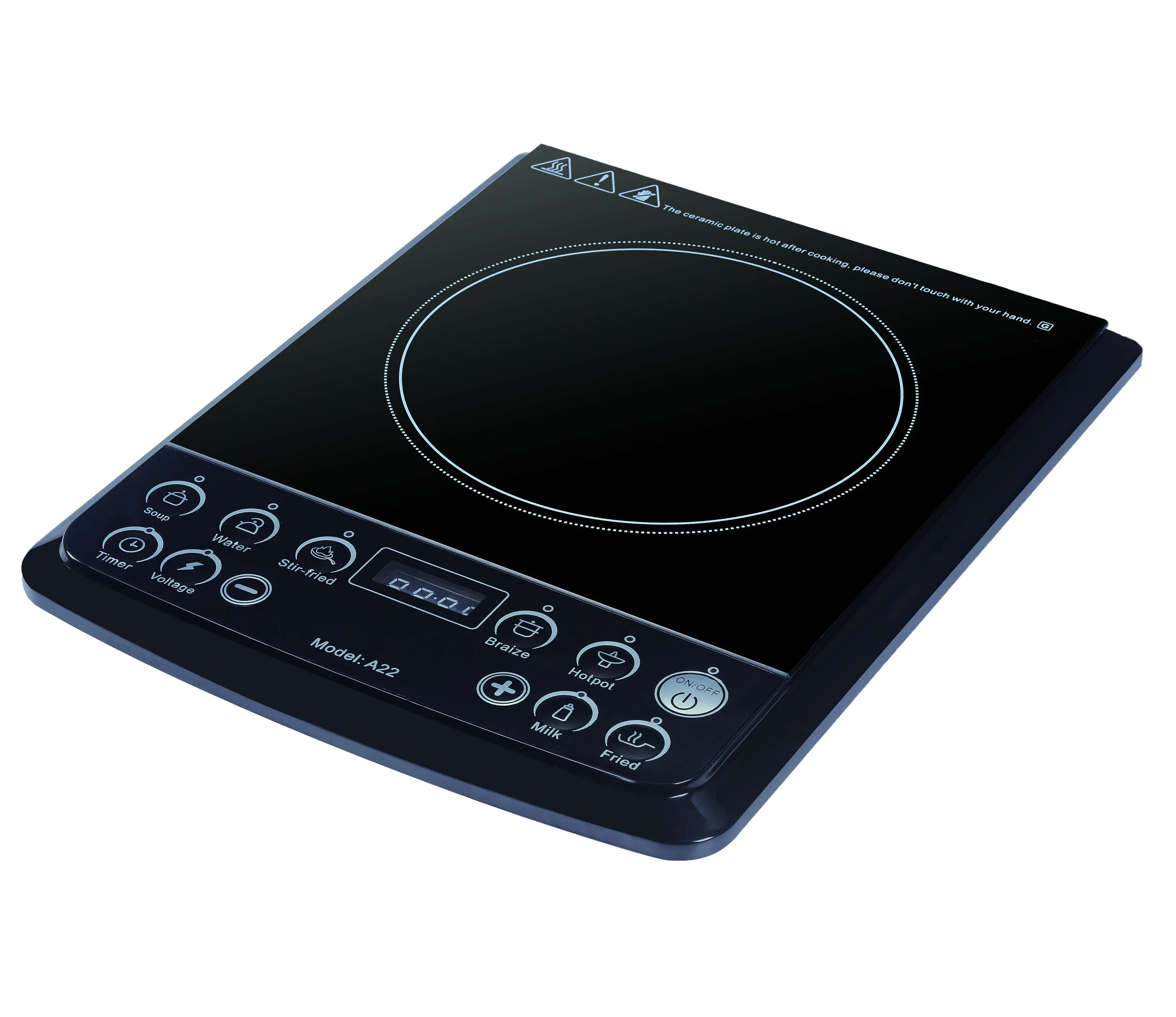 Induction stove electromagnetic can OEM 1500W single burner factory direct sales induction cooktop portable