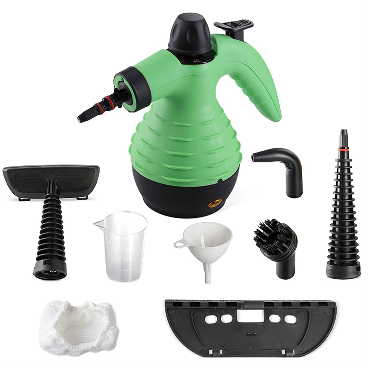 1050W Multi-Purpose Steamer High Power Steam Cleaner Handheld Pressurized Steam Cleaner