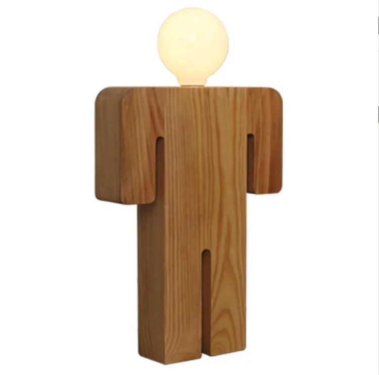 Creative Desk Lamps Led Table Lamp Cordless Luxury Modern Romantic Dinner Light Rechargeable Portable Restaurant 80 Wooden 1 Pcs