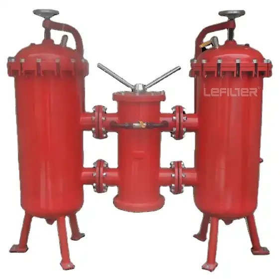 SLLF duplex lubricant oil filter for lube oil filtration RFLD BN/HC 853 D(E) A L 20