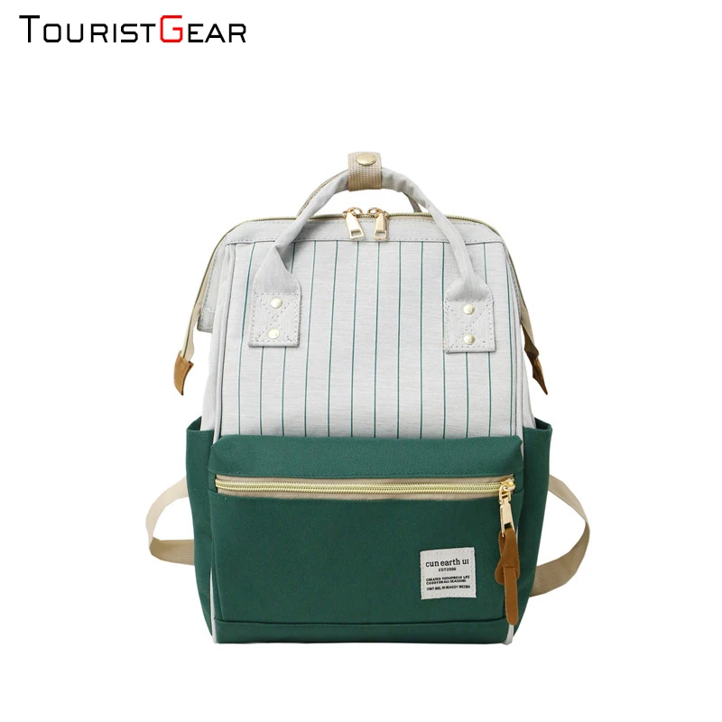 Холщовый Рюкзак с принтом для женщин, милые винтажные дамские сумочки для книг для девочек-подростков, рюкзаки для ноутбука, подгузники с кроватью