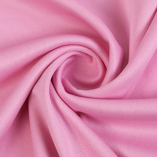Shaoxing Textile Knitted 100% Polyester 75D 36F DTY Interlock Lining Fabric,Polyester 4 Way Stretch Interlock Fabric