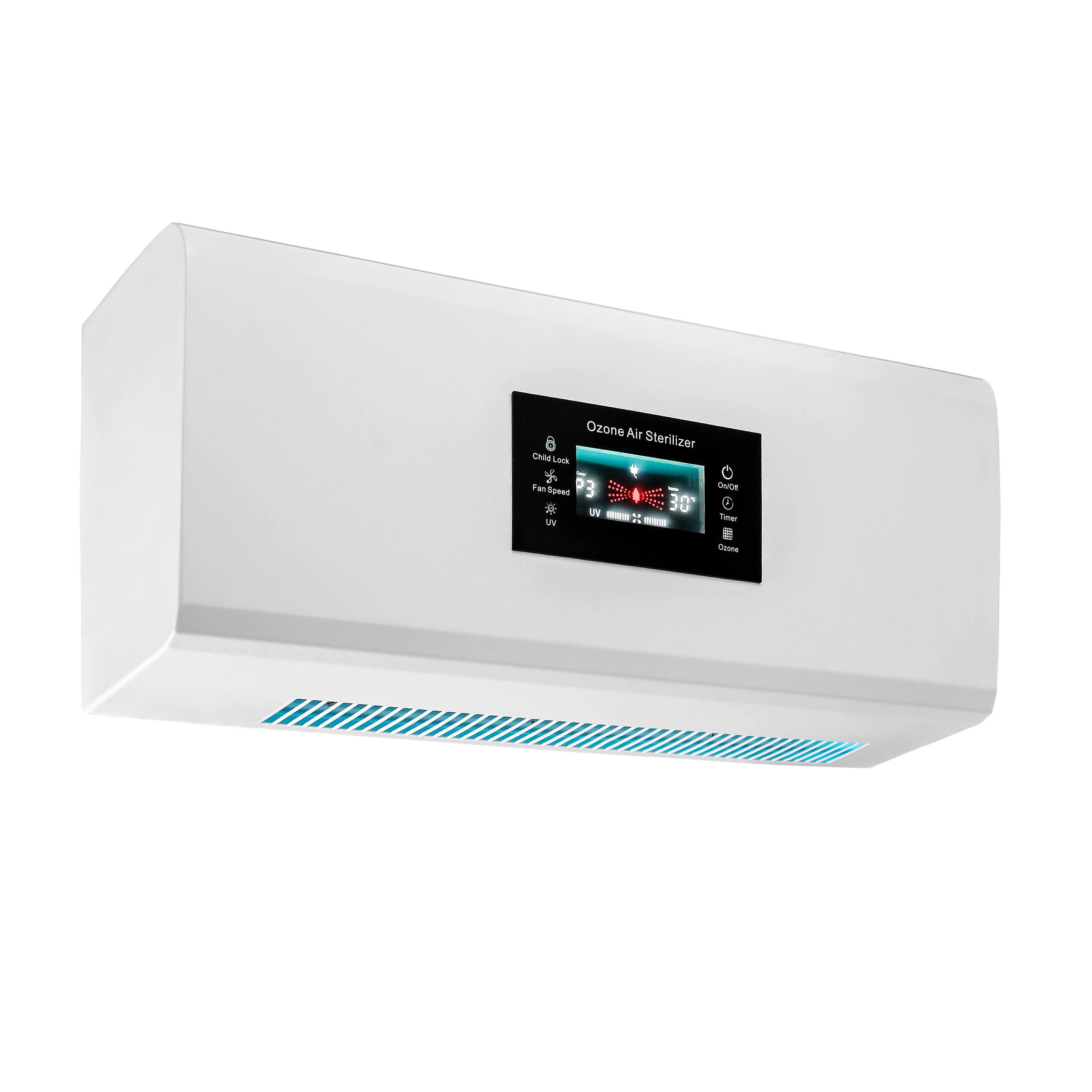 uv-c lamp disinfection air sterilizer machine uv box air purifier home office hospital ozone sterilization negative ions