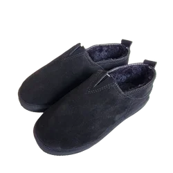 Hot selling shoe care cotton bags drawstring reusable cover Cow suede leather cotton shoes elastic mouth