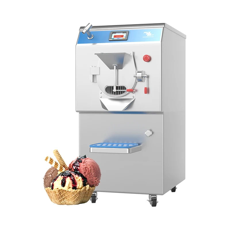 Italian Batch Gelato Machine Batche Ice Cream Making 3 Flavors /ice Freezer