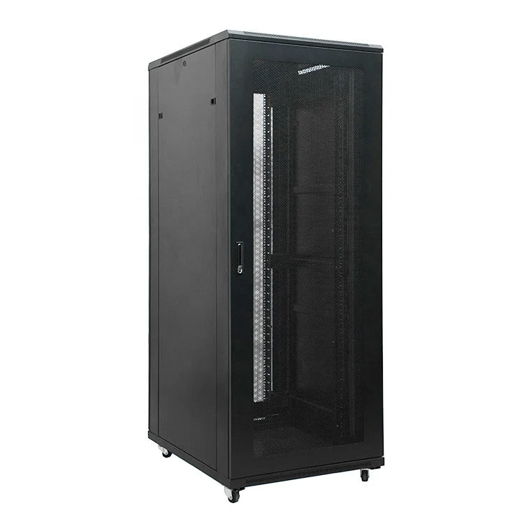Bolein 19' 27U 32U 37U 42U Floor Standing Cooling Mesh Vented Double Door Data Center Server Rack DDF Network Server Cabinet