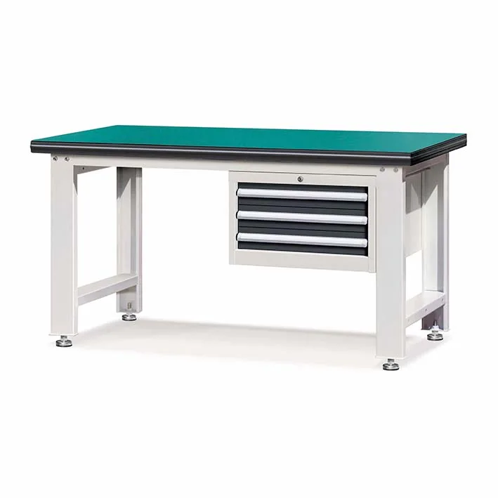 E210101-11  Competitive Price   Cold rolled steel plate manufacturing  heavy  duty  Anti static  drawers metal workbench