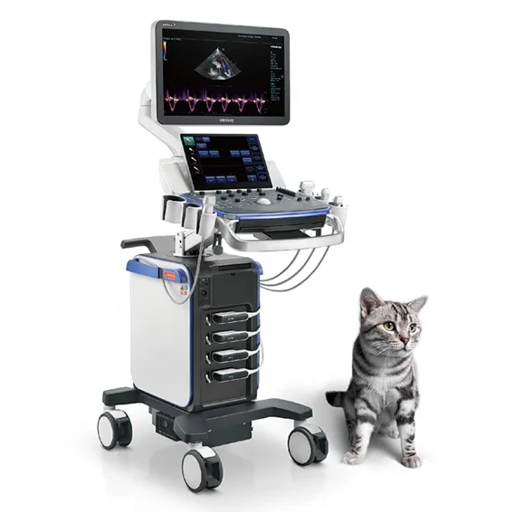 Mindray Vetus 5exp Vet Digital Ultrasound System 3D 4D veterinary ultrasound scanner ultrasonido mindray