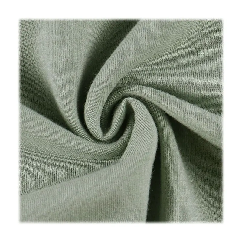 Оптовая продажа золотой поставщик трикотажная ткань из хлопка и спандекса для одежды