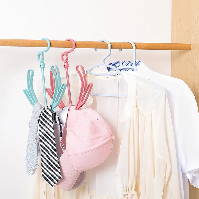 Balcony Foldable Shoe hanger  shoe organizer hanger   Rotating Shoe Drying Rack Organizer Hanger with 2 Hooks