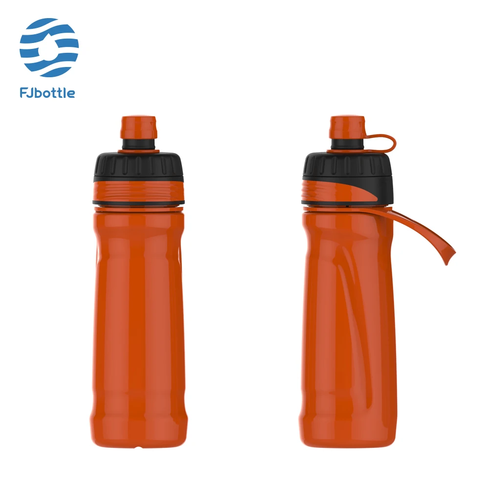 
FEIJIAN 2020 24OZ/700ml PP/PE Outdoor Sport & Bike Squeeze Bottle BPA Free DIY_Orange 
