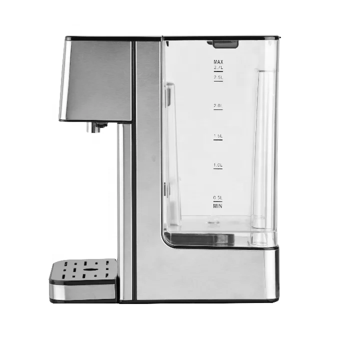 New Design Heet Water Dispenser Factory Wholesale 2.7L Desktop Home Office Use Auto Instant Hot Water Dispenser