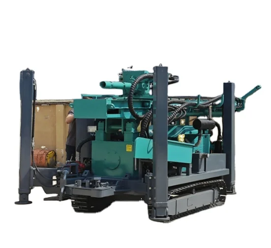 Буровая установка глубиной 350 м, 85 кВт, дизельный двигатель, гусеничный ДТ, буровая установка скважины, распродажа