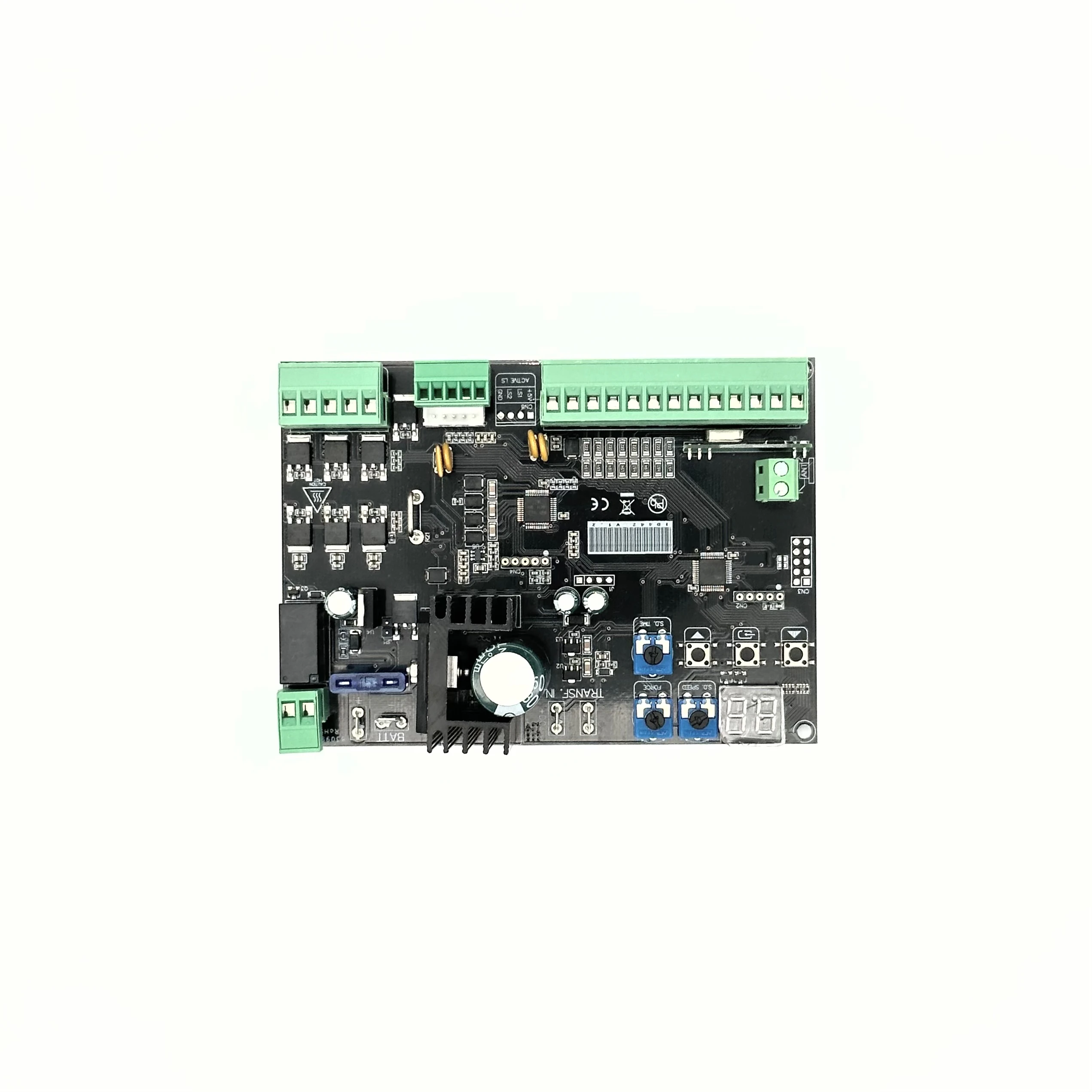 ID442 BLDC 24v Barriers Brushless Control Board OEM Soft Start 600mw Consumption Control Board For Sliding Gate Motor