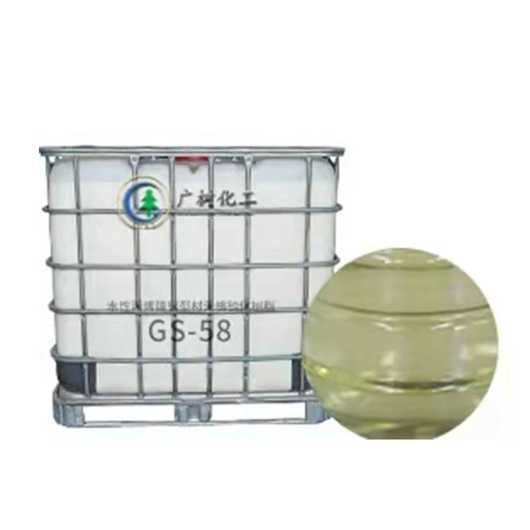 Best Quality Water based liquid acrylic resin for aqueous chrome-free passivation vitrified  GS-58