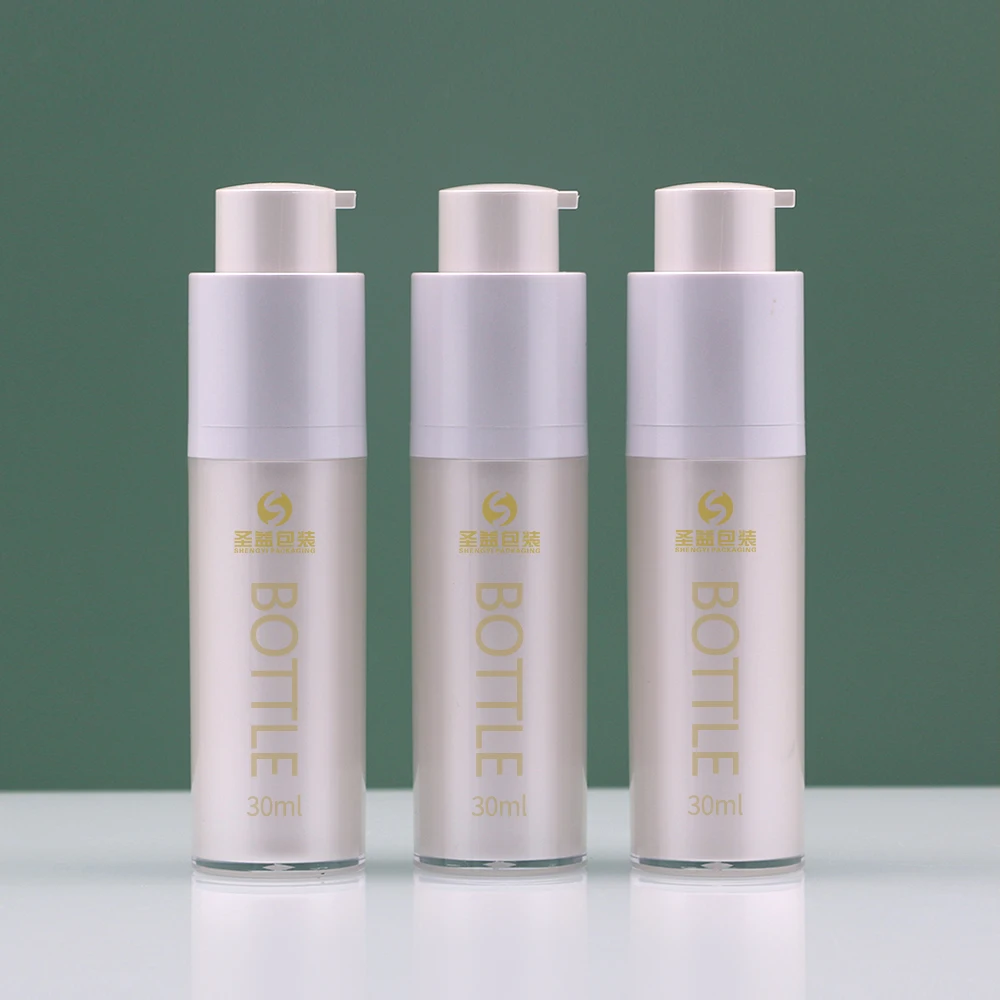 2022 new style twist up 50ml as airless pet pp cosmetic frosted airless mist 100ml pump lock twist airless refill bottle