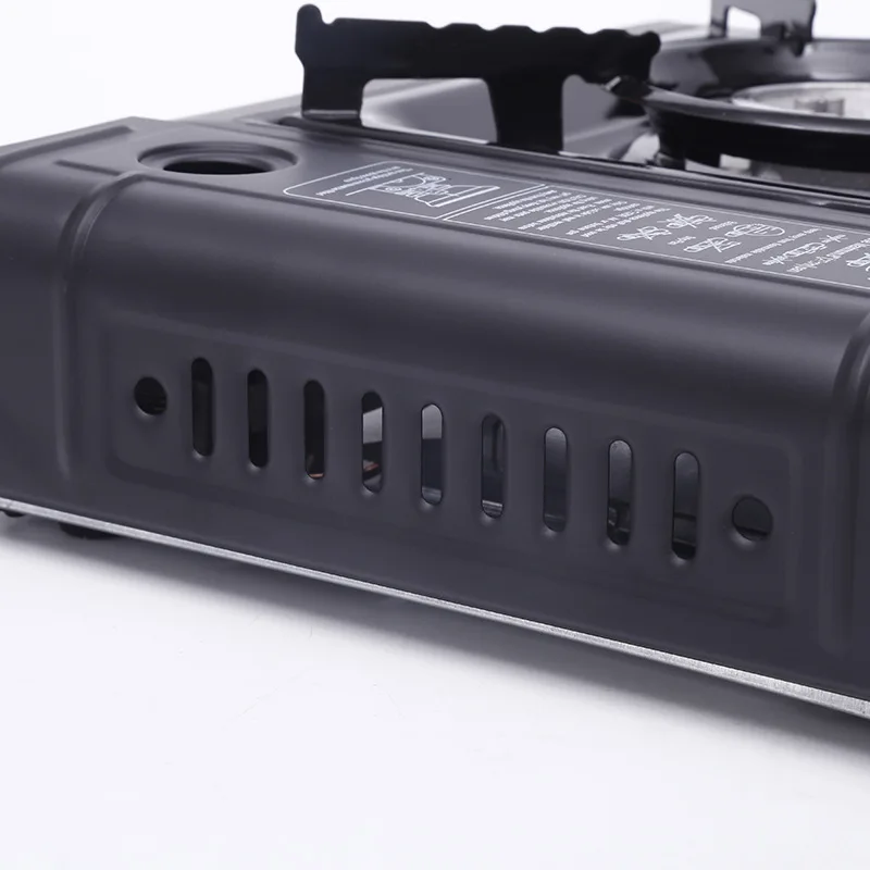 Wholesale oem logo outdoor portable gas stove burner with free stand camping accessories manual gas stove