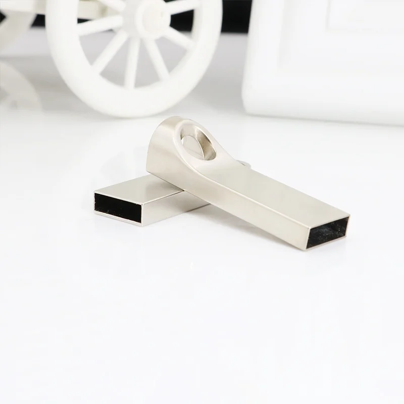 Mini Metal USB 2.0 3.0 Zinc alloy Flash Drive with Keychain Thumb Drive Water Proof USB Stick  Pendrive 64GB 128GB USB Key