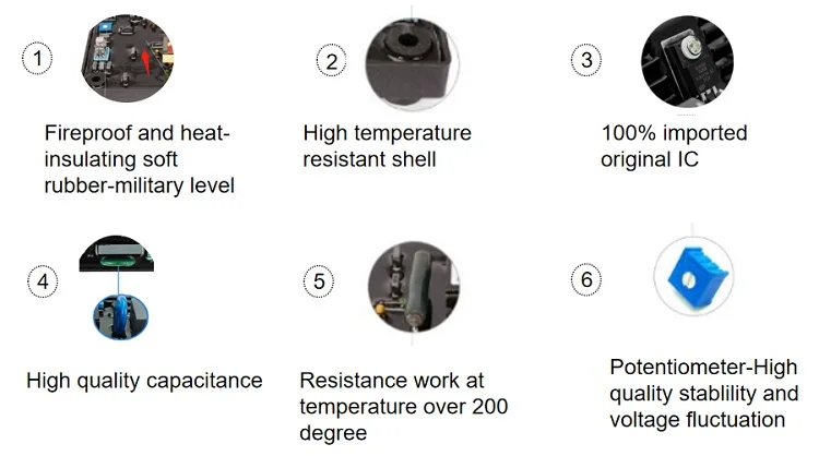 Voltage Regulator AVR AS 440 Generator Avr AS40 Alternator Automatic Voltage Regulation Generator Spare AVR AS440