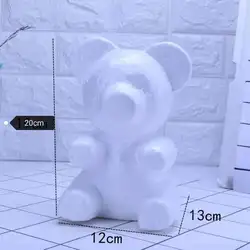 Фабричная поставка, модель медведя «сделай сам» 25 см 40 см, пенопластовый медведь, пенопластовый Единорог для собак, подарок на день Святого Валентина