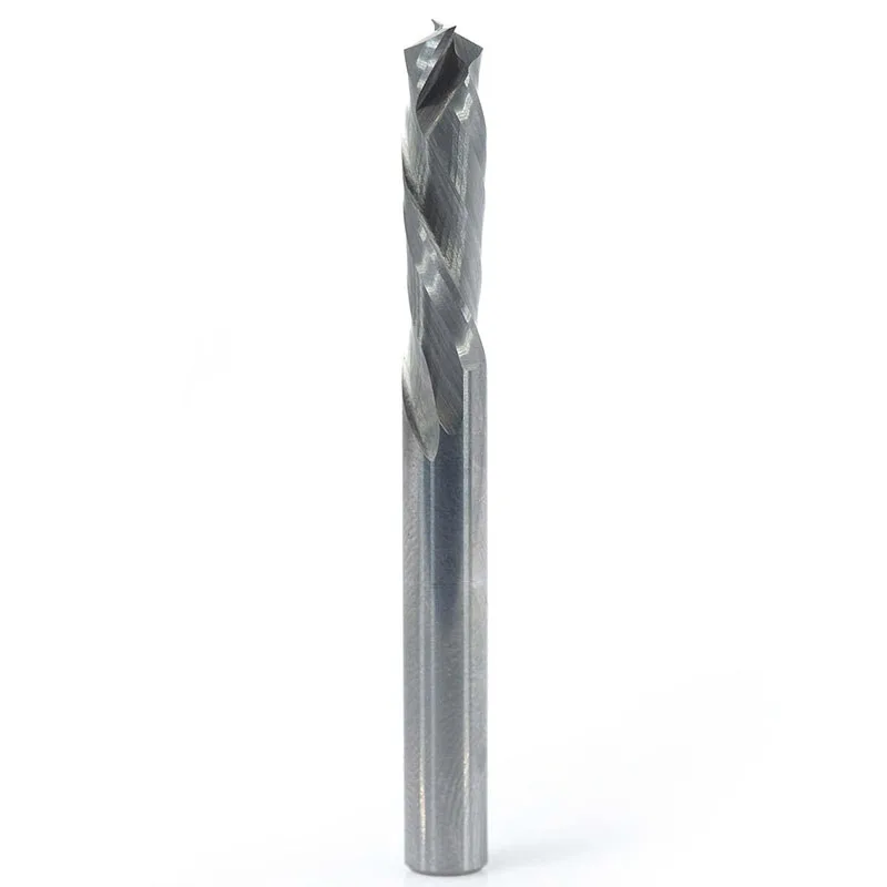 custom Compression Router Bits 2 Flute CNC End Mill Up Down Cut Spiral Bit for Wood Plunging Dadoing Routing carbide end mill 2f