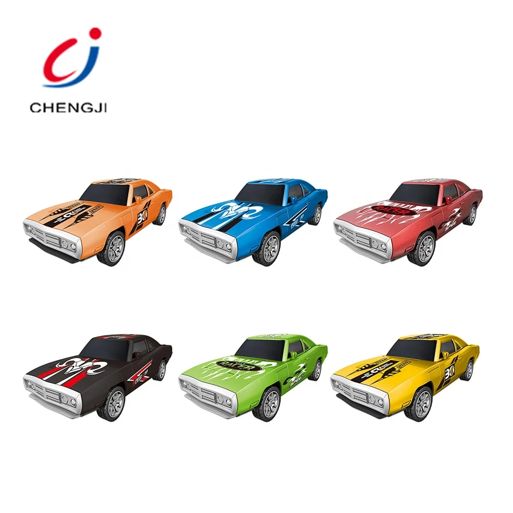 Chengji Kids take apart vehicle set mini plastic 3D model diy assembly car toys