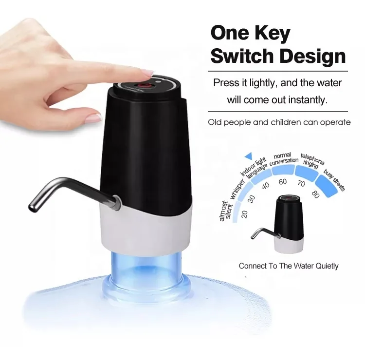 New popular usb charging water dispenser Stainless steel outlet pipe automatic water dispenser