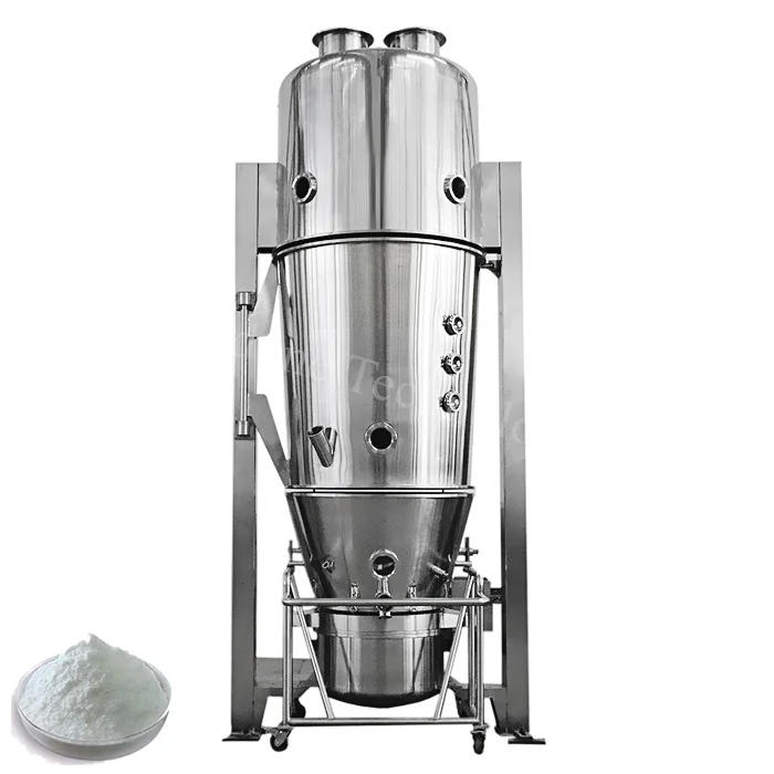 GMP Customized Food Fluidized/ Fluidizing/Fluid Bed Granulator