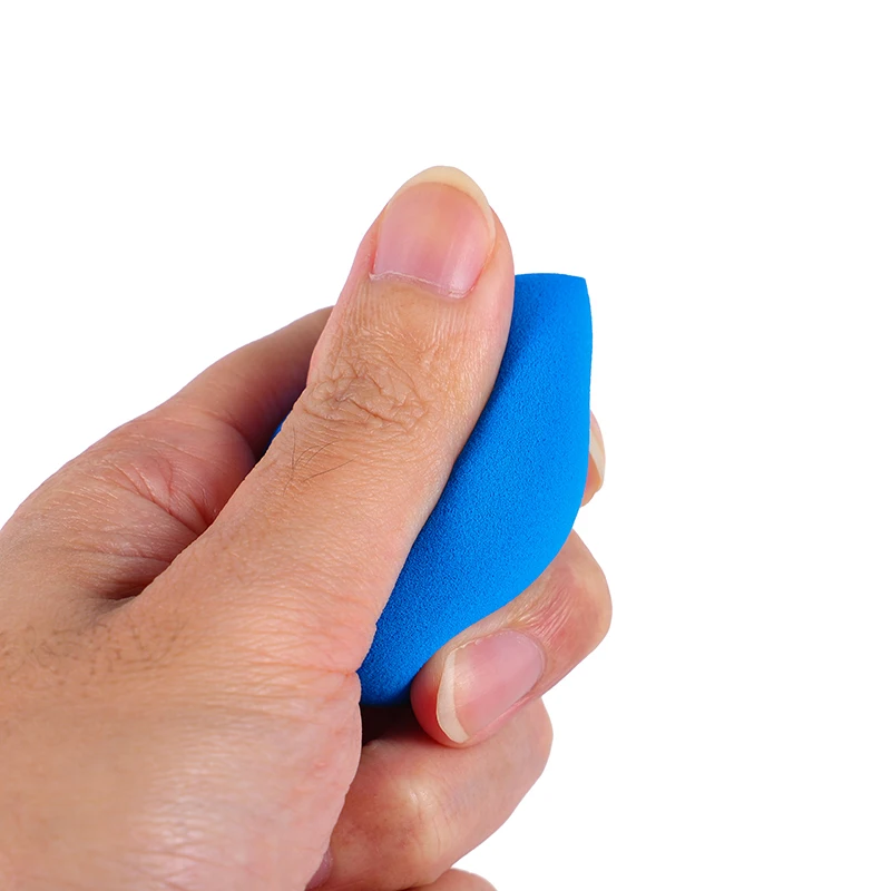 Оптовая продажа мягкий блендер в форме капли спонж для пудры без латекса косметический